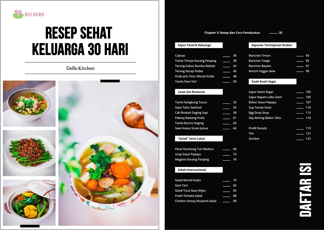 RESEP SEHAT KELUARGA 30 HARI