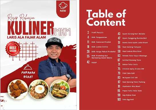 RESEP KULINER UMKM LARIS (MAKANAN BERAT)