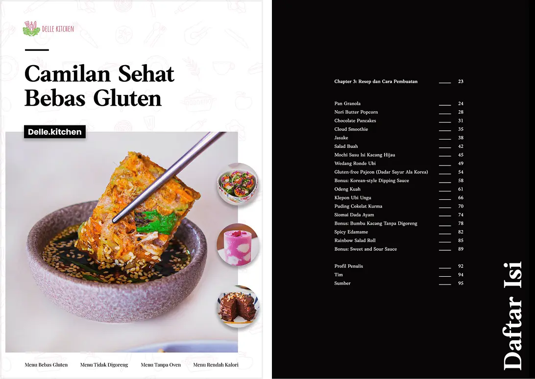 CEMILAN SEHAT BEBAS GLUTEN