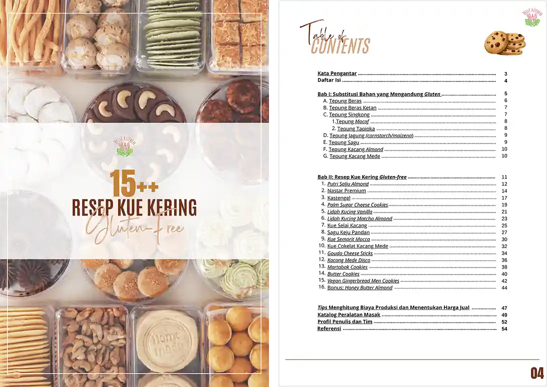 15++ RESEP KUE KERING GLUTEN-FREE